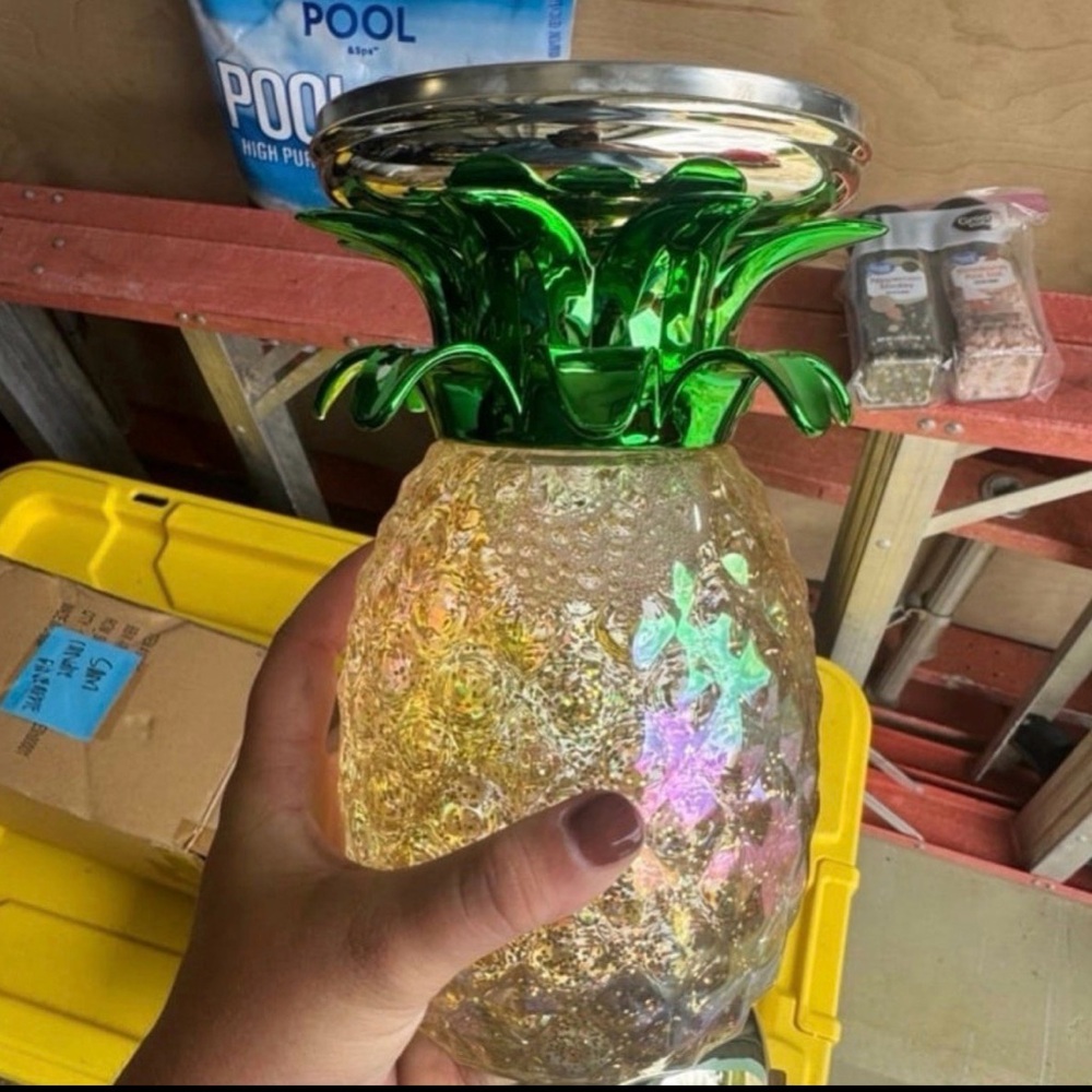 Bath and Body Works Pineapple Candle Holder